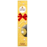 Ferrero Rocher Gourmet Milk Chocolate Hazelnut Chocolate Gift Box 2.2 oz 5 Count