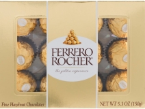 Ferrero Rocher Hazelnut Chocolate 5.30 oz - Exquisite European Treat