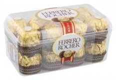 Ferrero Rocher Hazelnut Chocolate 48 Count Pack of 2
