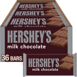 Hersheys Milk Chocolate Candy Bars 1.55 oz 36 Count
