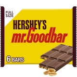 Hershey's Mr Goodbar Chocolate Peanuts Candy Bars 1.75 oz 6 Count for Amerikapaketim