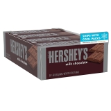 Hershey Milk Chocolate Bars 1.55 oz 36 Count Individually Wrapped American Candy Bars