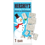 Hershey's Build A Snowman Christmas Candy Bar Hersheys Cookies n Creme 4 oz.