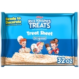 Rice Krispies Treats Chewy Marshmallow Sheet Holiday Snacks 32oz Pack