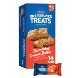 Rice Krispies Chocolatey Peanut Butter Rice Krispies Chewy Crispy Rice Squares 1 Pack
