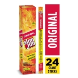 Slim Jim Original Giant Smoked Snack Stick Keto-Friendly Meat Stick 0.97 Oz 24 Ct