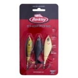 Berkley Choppo 3 Pack Topwater Fishing Lure Assorted Colors Size 90 3.5in
