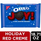 OREO Red Creme Chocolate Sandwich Cookies 18.71 oz Pack - Delicious Cookie