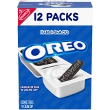 OREO Handi-Snacks Oreo Cookie Sticks N Creme Dip Snack Packs 12 Snack Packs