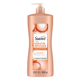 Suave Professionals Keratin Infusion Smoothing Conditioner 28 oz for Silky Hair Shine