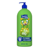Suave Kids 3 in 1 Shampoo Conditioner and Body Wash Silly Apple Tear Free Formula 40 fl oz