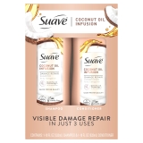Suave Professionals Coconut Oil Infusion Shampoo Conditioner Repairing Damaged Hair 18 fl oz