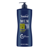 Suave Men Citrus Rush 3in1 Shampoo Conditioner Body Wash Daily Clean Citrus Sandalwood 28 fl oz