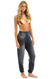 AVİATOR NATİON VINTAGE LOGO SWEATPANTS - FADED SMOKE