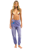 AVİATOR NATİON VINTAGE LOGO SWEATPANTS - FADED GRAPE