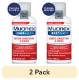 Mucinex Fast-Max Severe Congestion & Cough Medicine Pack of 2