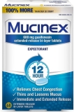 Mucinex 12 Hour Chest Congestion Expectorant Tablets 68 Count