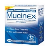 Mucinex Maximum Strength 1200 Mg Expectorant Tablets 28 Ea