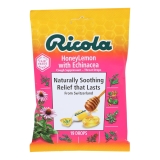 Ricola Cough Drops Echinacea Honey Lemon 19 Drops Pack of 2