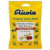 Ricola Sugar Free Swiss Herb Cough Drops 19 Count - Original Formula