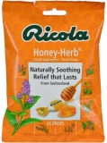 Ricola Honey Herb Cough Suppressant Throat Drops 24 ea Pack of 2