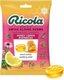 Ricola HoneyLemon Echinacea Cough Suppressant Throat Drops 19 Count