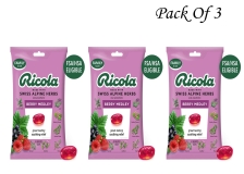 Ricola Berry Medley Throat Drops 45 Count Each Pack Of 3 Throat Relief