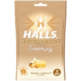 HALLS Throat Soothing Honey Vanilla Cough Drops for Soothing Relief