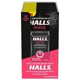HALLS Minis Watermelon Sugar Free Cough Drops 8 Packs 192 Drops