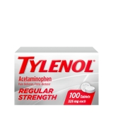 Tylenol Regular Strength Tablets 325mg Acetaminophen 100 Count Pack