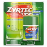 Zyrtec Allergy Relief 24 Hour Indoor Outdoor Allergies 30 Tablets