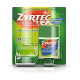 Zyrtec Prescription Strength Allergy Medicine Tablets Cetirizine 30 Count 10 mg