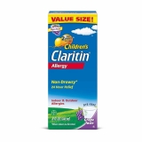 Claritin Allergy Grape Oral Solution 5 mg/5 mL 8 FL OZ for Children - Non-Drowsy 24 Hour Formula