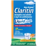 Claritin Cooling Honey Flavored Liquid 24hr Allergy Medicine Adults Instant Soothing Relief Sneezing Runny Nose Watery Eyes Itchy Throat 2.7oz