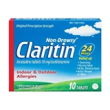 Claritin  24 Hour Allergy Tablets 10 Tablets Each  2 Pack