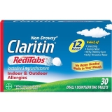 Claritin Non Drowsy RediTabs Indoor Outdoor Allergies 12 Hour Relief Tablets 30 CT