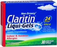 Claritin 24 Hour Allergy Liqui Gels 30 ea Pack of 2