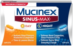 Mucinex Sinus-Max Max Strength Day and Night Caplets 20 count