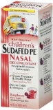 Sudafed PE Children's Nasal Decongestant Liquid Berry Flavor 4 oz Pack of 2
