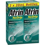 Afrin No Drip Severe Congestion Pump Mist 15 mL Pack of 2 for Fast Relief