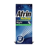 Afrin No Drip Night Pump Nasal Mist Fast Powerful Congestion Relief Chamomile 0.5 Fl Oz Pack of 1