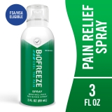 Biofreeze Pain Relief Spray for Back Knee Muscle Joint Arthritis Menthol 3 oz