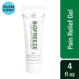 Biofreeze Professional Menthol Pain Relief Gel 4 FL OZ Tube for Sore Muscles Arthritis Backaches Joint Pain - Pack of 1