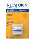 Neosporin Lip Health Overnight Renewal Therapy 0.27 oz Pack of 2