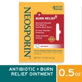 Neosporin Burn Relief First-Aid Antibiotic Ointment 5 oz