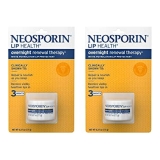 Neosporin Lip Health Overnight Renewal Therapy 0.27 Oz Pack of 2 Dual Pack