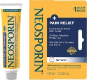 Neosporin Maximum Strength Pain Relief Antibiotic Ointment with Bacitracin Zinc 1 oz.