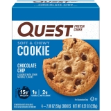 Quest Soft Chewy Protein Cookie High Protein Chocolate Chip 4 Count