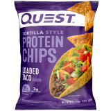 Quest Tortilla Style Protein Chips Low Carb Baked Loaded Taco 4oz