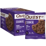 Quest Protein Cookie Double Chocolate Chip 15g Protein 12 Ct